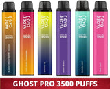 Vapes Bars Ghost Pro 3500 Puffs Disposable Pod (2% Nicotine) | Premium Vapes shop UAE