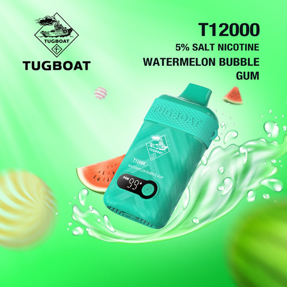 Tugboat T12000 Disposable Vape (5% Nicotine) | Premium Vapes shop UAE