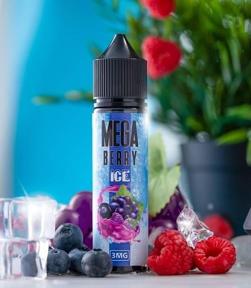 Mega Berry Ice Eliquid premium vapes shop uae