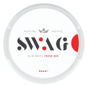 Swag Fresh Red Ultra Strong 25MG/G Nicotine Pouches (20pcs/Can) | Premium Vapes shop UAE
