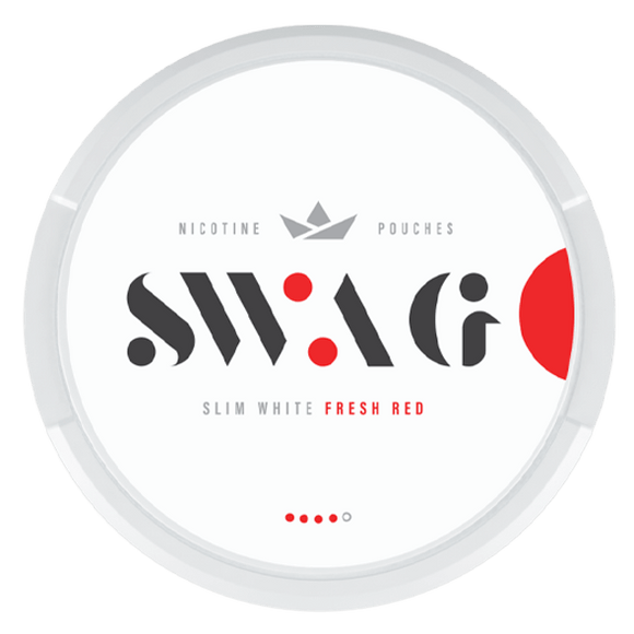 Swag Fresh Red Ultra Strong 25MG/G Nicotine Pouches (20pcs/Can) | Premium Vapes shop UAE