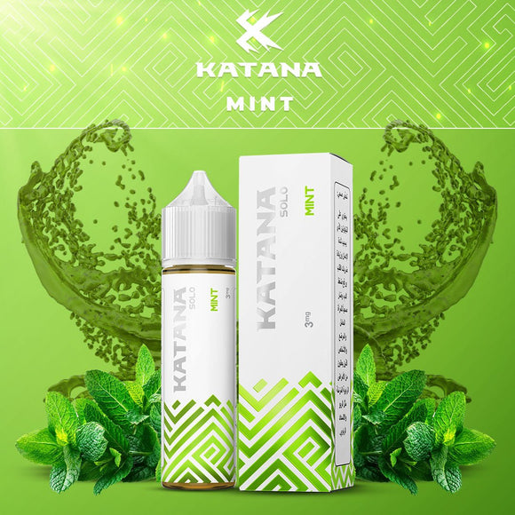Katana Solo - Mint E-liquid 60ml | Premium Vapes shop UAE