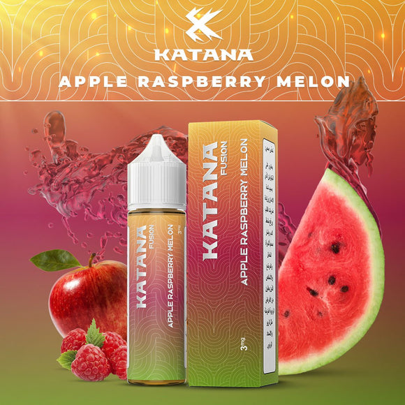 Katana Fusion - Apple Raspberry Melon E-liquid 60ml | Premium Vapes shop UAE