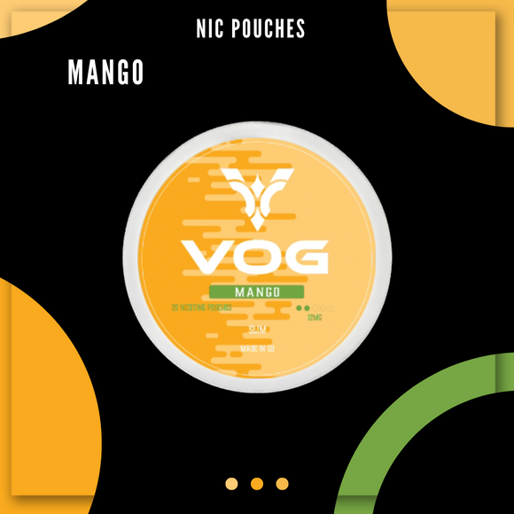 VOG Nicotine Pouches Mango (20pcs/Can) | Premium Vapes shop UAE