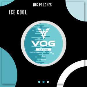 VOG Nicotine Pouches Ice Cool (20pcs/Can) | Premium Vapes shop UAE