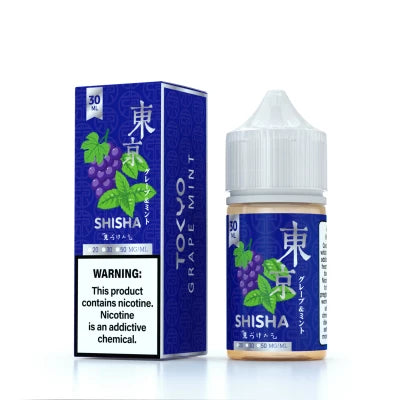 Tokyo Shisha - Grape Mint 30ml | Premium Vapes shop UAE