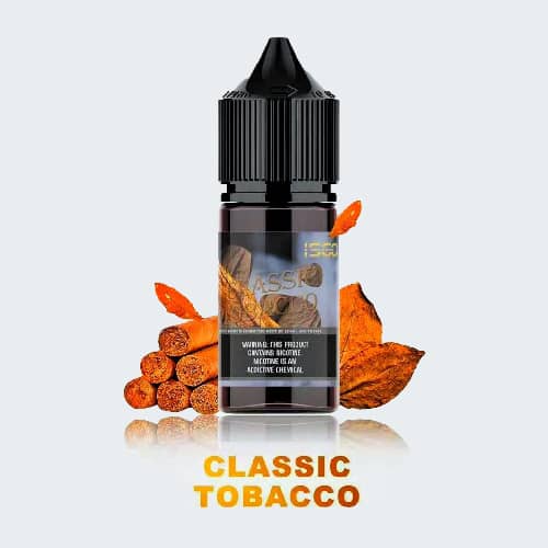 Classic Tobacco Saltnic 30ml - ISGO | Premium Vapes shop UAE