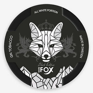 White Fox Black Nicotine Pouches (20pcs/Can) | Premium Vapes shop UAE