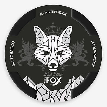 White Fox Black Nicotine Pouches (20pcs/Can) | Premium Vapes shop UAE