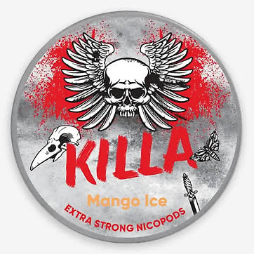 KILLA Mango Ice Extra Strong Nicotine Pouches (20pcs/Can) | Premium Vapes shop UAE
