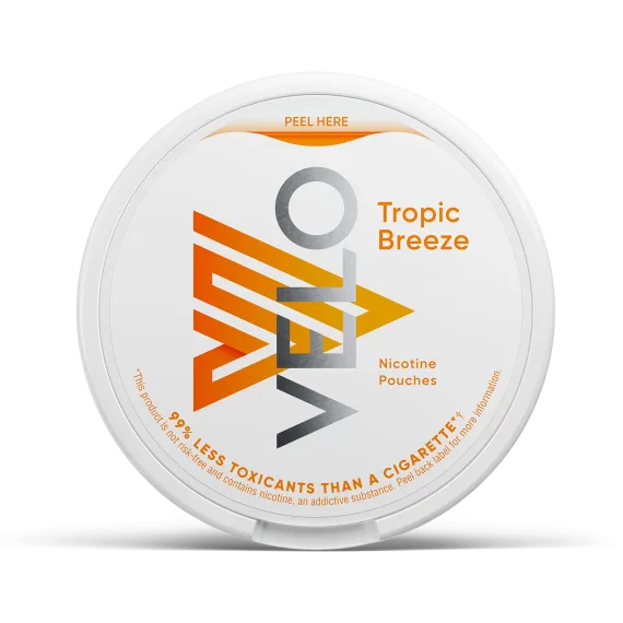 Velo Tropic Breeze Nicotine Pouches (20pcss/Can) | Premium Vapes shop UAE