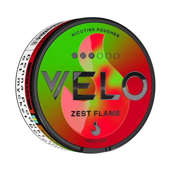Velo Zest Flame Nicotine Pouches (20pcs/Can) | Premium Vapes shop UAE