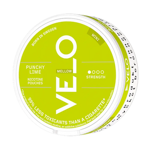 Velo Mini Punchy Lime Nicotine Pouches (20pcs/Can) | Premium Vapes shop UAE