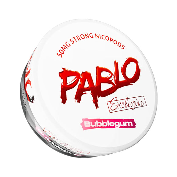 Pablo Exclusive Bubblegum Nicotine Pouches (20pcs/Can) | Premium Vapes shop UAE