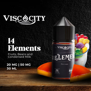 VISCOCITY 14 Elements Salt 30ml | Premium Vapes shop UAE