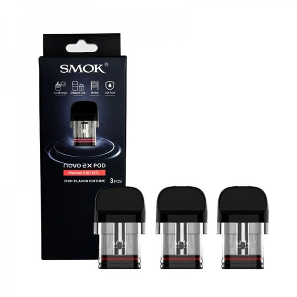 Smok Novo 2X Replacement Pods (3pcs/pack) | Premium Vapes shop UAE