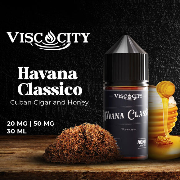 VISCOCITY Havana Classico Salt 30ml | Premium Vapes shop UAE