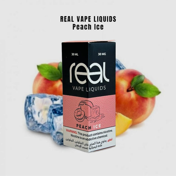 Peach Ice Salts - Real Vape Liquids | Premium Vapes shop UAE