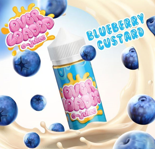 Blueberry Custard 120 ml by Overloaded