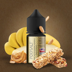 Yogi Peanut Butter Banana Granola 30ML Nicotine Salt E-Liquid (20MG/ML) - Pod Salt Fusion
