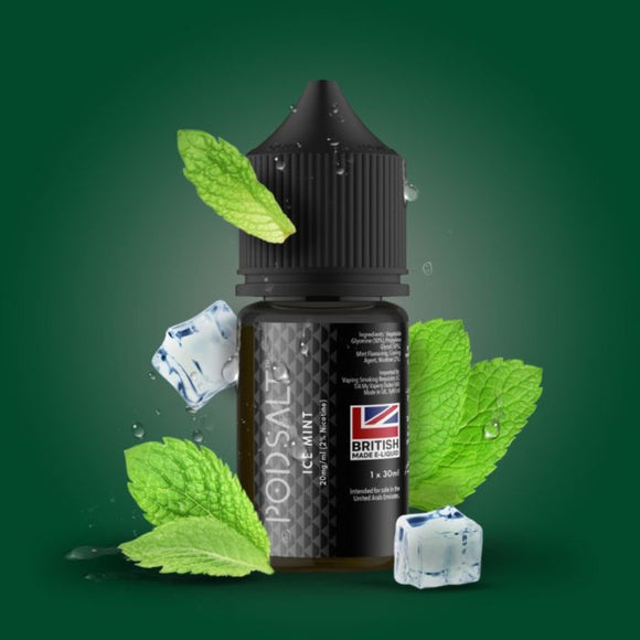 Ice Mint 30ML Nicotine Salt E-Liquid (20MG/ML) - Pod Salt