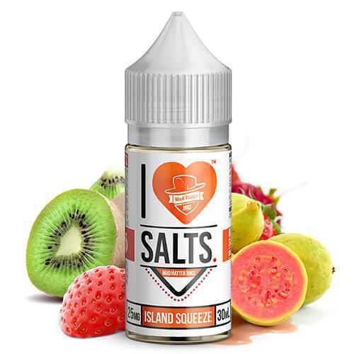 I LOVE SALTS BY MAD HATTER - ISLAND SQUEEZE | UAE Vapors R Us - The first vape store in UAE