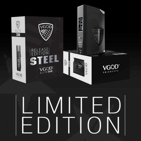 VGOD - ELITE 200 EDITION STEEL | UAE Vapors R Us - The first vape store in UAE