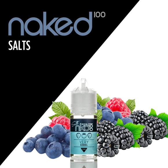 NAKED 100 SALTS - VERY COOL | UAE Vapors R Us - The first vape store in UAE