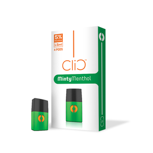 Minty Menthol - Clic | UAE Vapors R Us - The first vape store in UAE