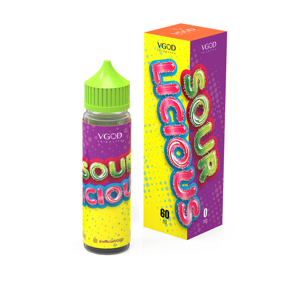 VGOD - 60ml Sour Licious | UAE Vapors R Us - The first vape store in UAE