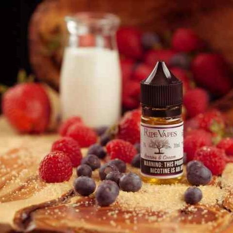 Handcrafted Saltz – Berries and Cream | UAE Vapors R Us - The first vape store in UAE