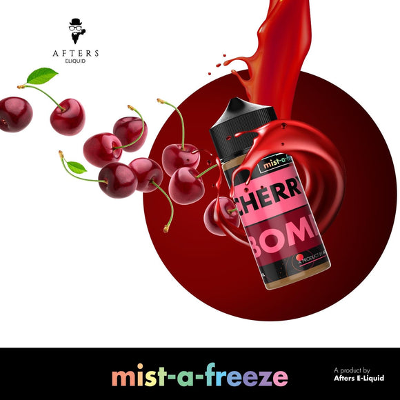 Cherry Bomb Mist-A-Freeze by Afters E-liquids | Premium Vapes shop UAE