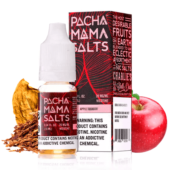PACHA MAMA Apple Tobacco Salt Nicotine | Premium Vapes shop UAE