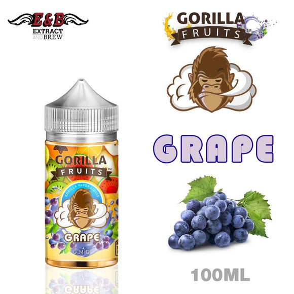 Grape Eliquid - Gorilla Custard 100ML