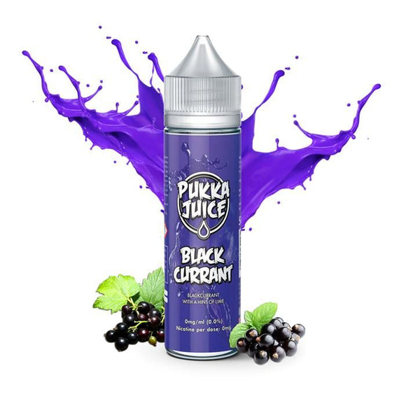 Blackcurrant Eliquid 60ml - Pukka Juice | Premium Vapes shop UAE