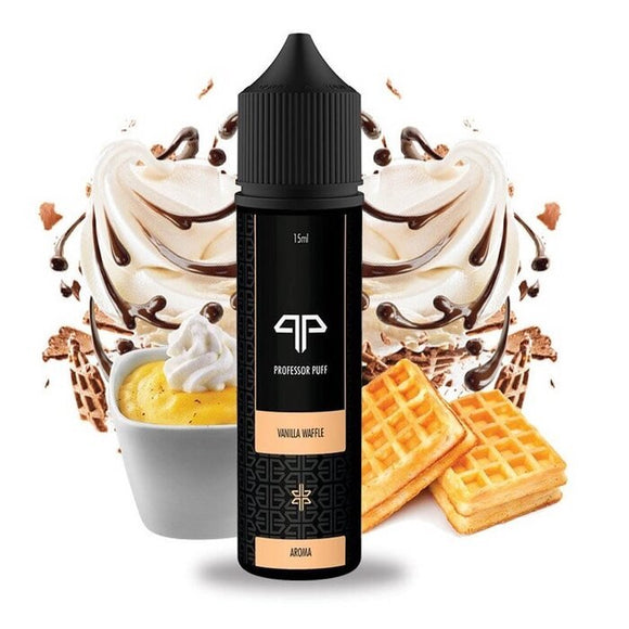 Professor Puff Vanilla Waffle 60ml Eliquid Premium Vapes shop UAE