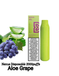 Nexus Disposable 2000 Puffs (2%) | Premium Vapes shop UAE