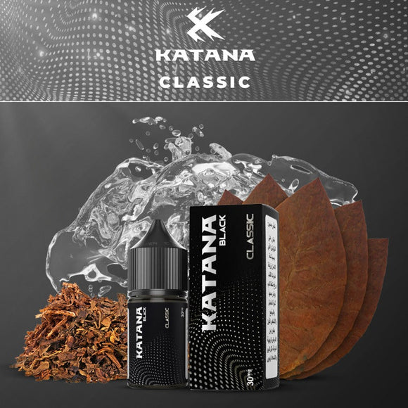Katana Black - Classic Saltnic | Premium Vapes shop UAE