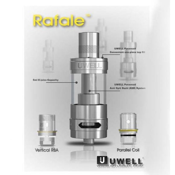 Uwell Rafale 5ml Sub Ohm Tank Premium Vapes shop UAE