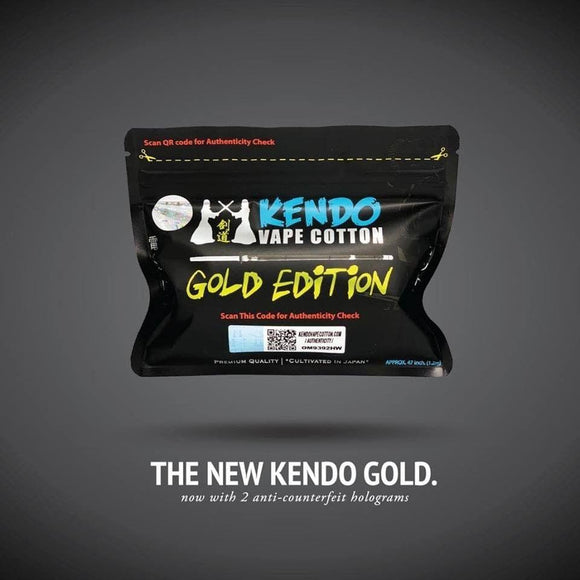 Kendo Vape Cotton Gold Edition | Premium Vapes shop UAE