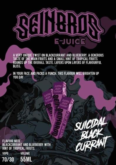 Suicidal Black Currant by Seinbros | Premium Vapes UAE