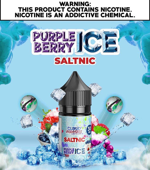 Ice Purple Berry Salt Nic by Cloud Breakers | Premium Vapes UAE