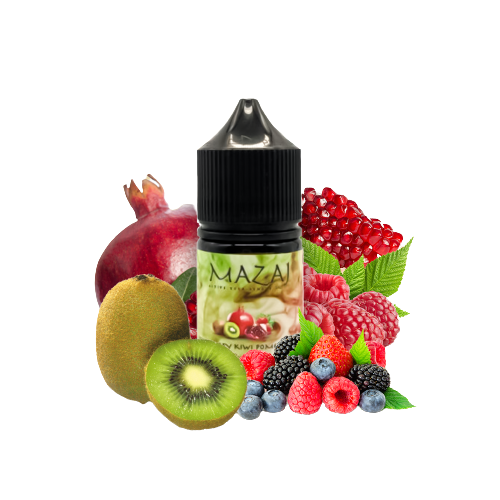 Strawberry Kiwi Pomegranate Saltnic by MAZAJ | Premium Vapes shop UAE