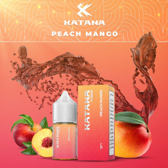 Katana Fusion - Peach Mango Saltnic | Premium Vapes shop UAE