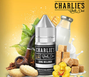 King Bellman - Charlie’s Chalk Dust Salt Nicotine (Tobacco and Vanilla) | Premium Vapes shop UAE