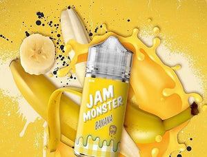 Jam Monster - Banana Eliquid 100ml | Premium Vapes UAE