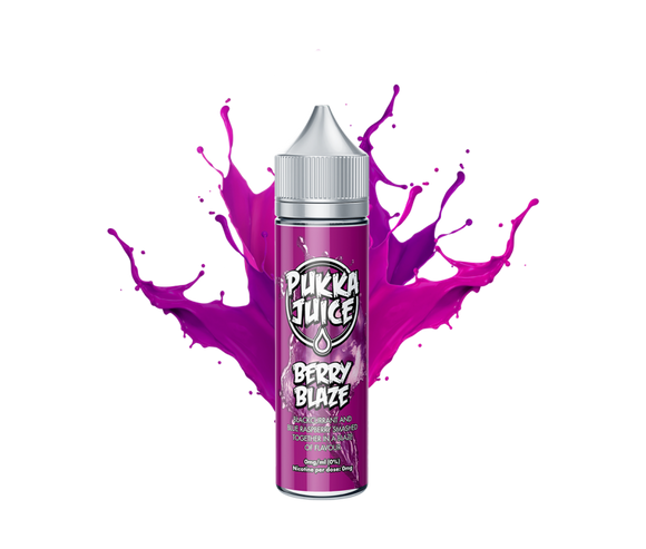 Berry Blaze Eliquid 60ml - Pukka Juice | Premium Vapes shop UAE