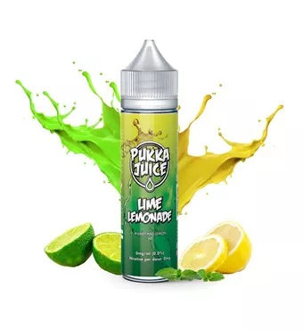 Lime Lemonade Eliquids 60ml - Pukka Juice | Premium Vapes shop UAE