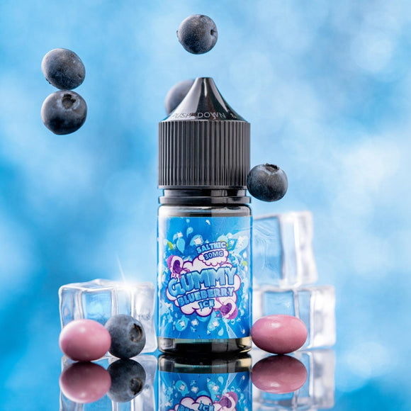 Gummy Blueberry ice Salt 30ml - Gummy Eliquid | Premium Vapes shop UAE
