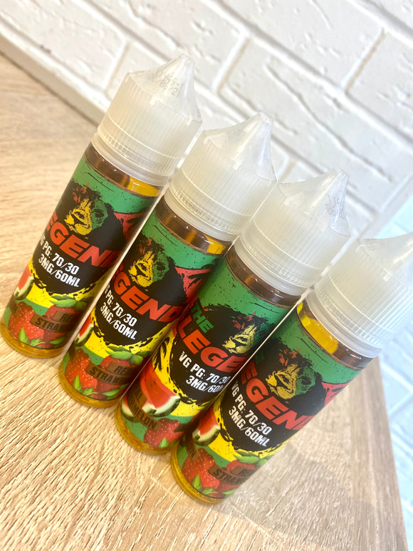 The Legend Real Watermelon Strawberry - Dr. Vapes 60ml